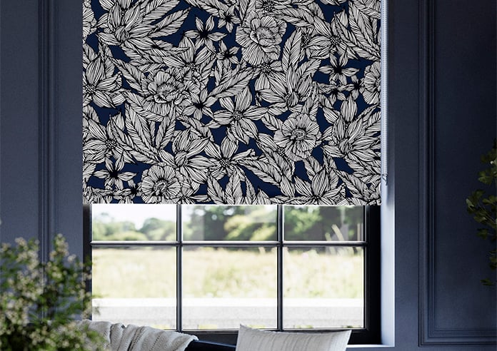 Ted Baker Vietnam, Navy - Roller Blind - Image 5